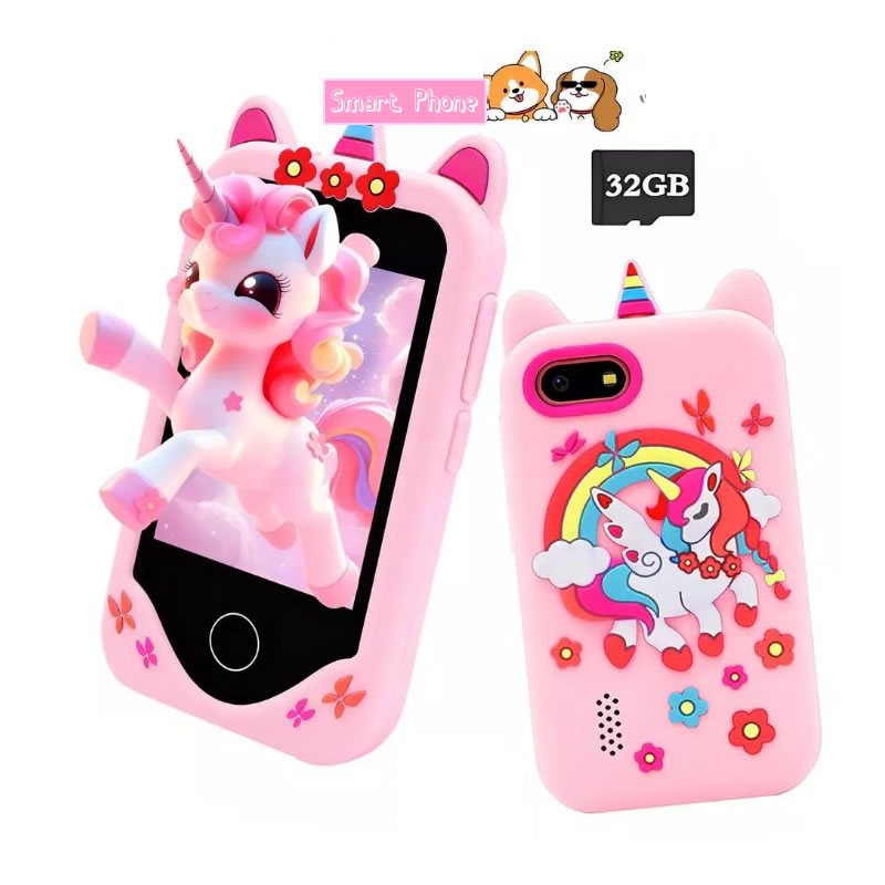 Kids Toys Smartphone - Inteligentny telefon dla dzieci z kamerą,