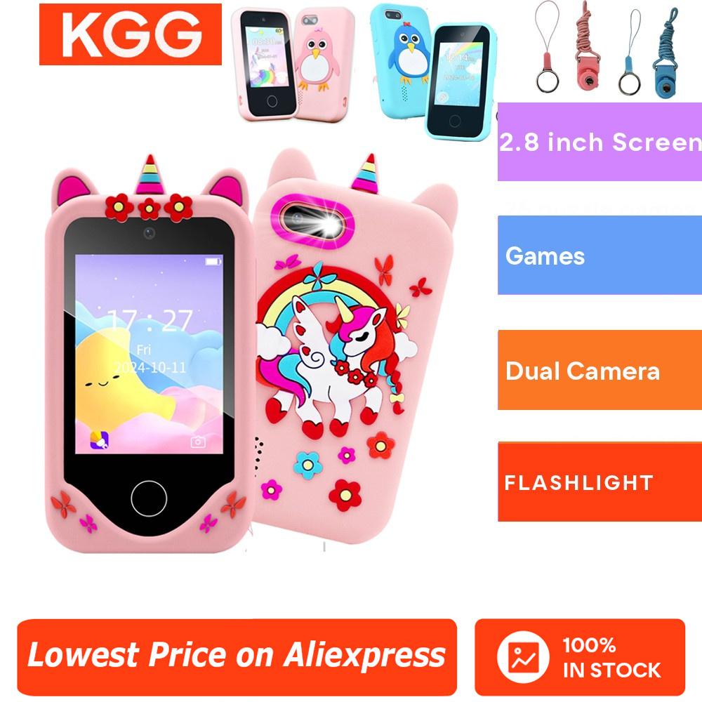 Kids Toys Smartphone - Smartfon dla dzieci, zabawki edukacyjne, podwójny