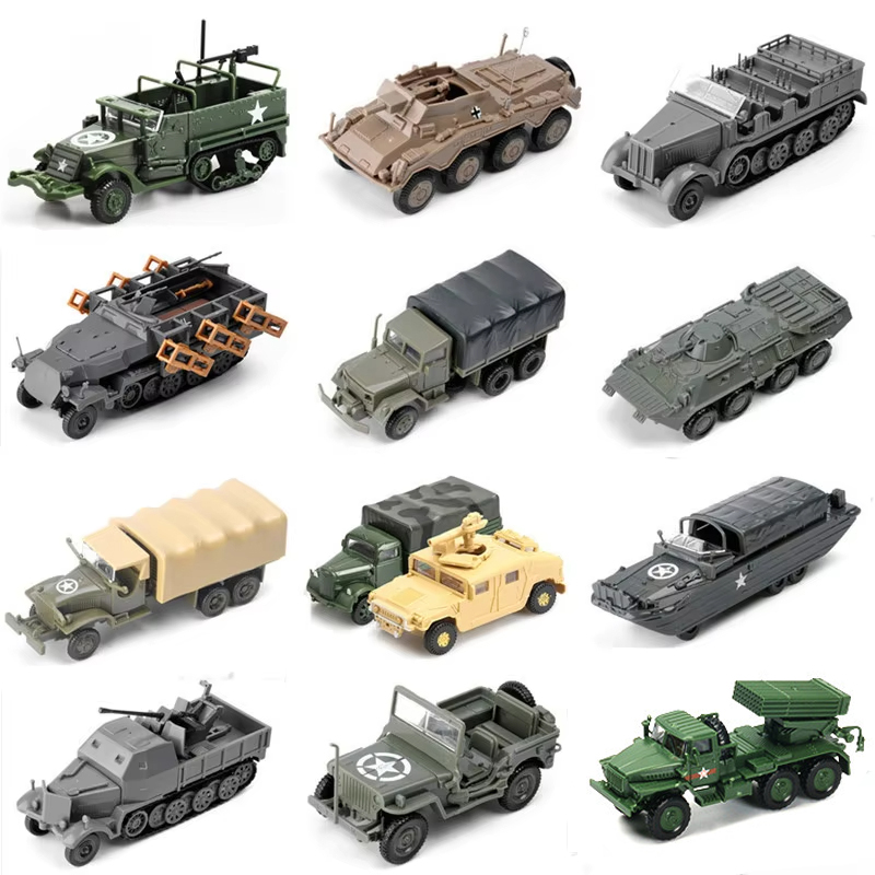Kids Toys 3 Year Old - Model do składania pojazdów wojskowych 4D
