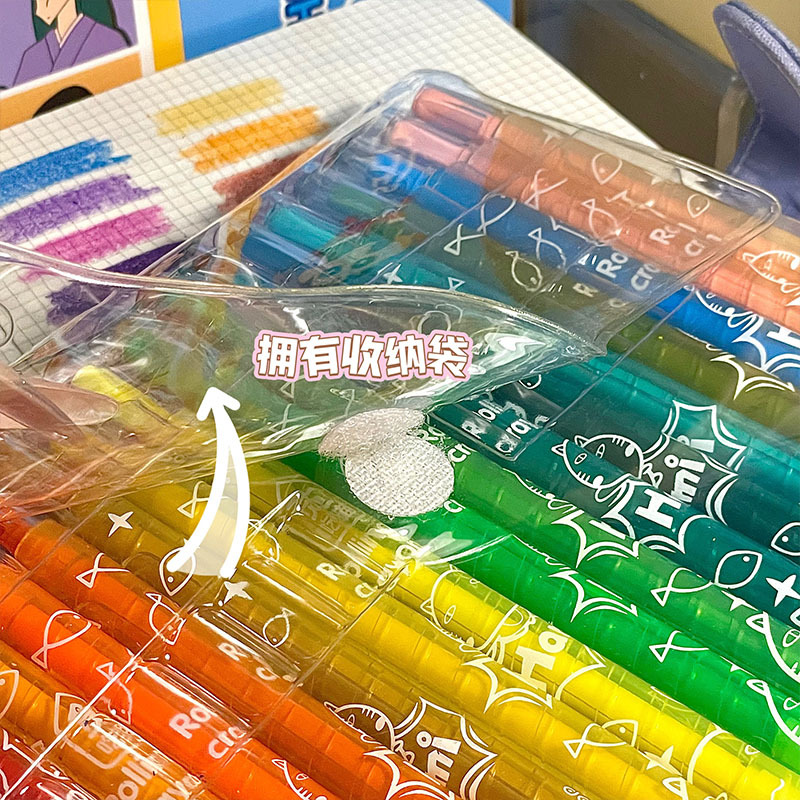Crayola Art Supply - 36/12 szt. Obrotowe kredki ołówkowe Crayola,
