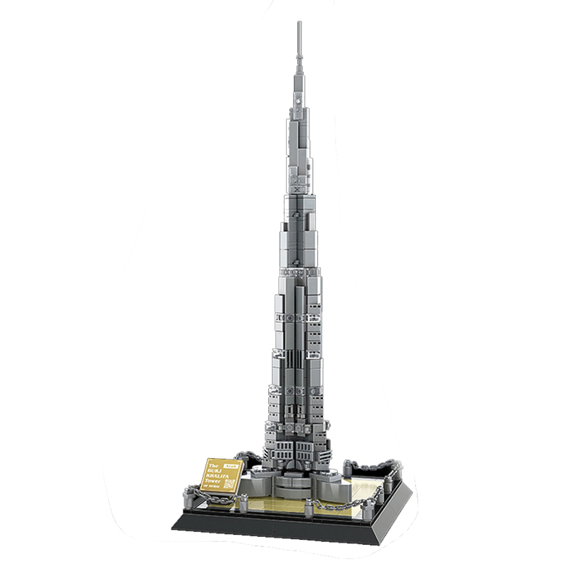 Kids Toys Dubai - 555 elementów Klocki konstrukcyjne Wieża Burj