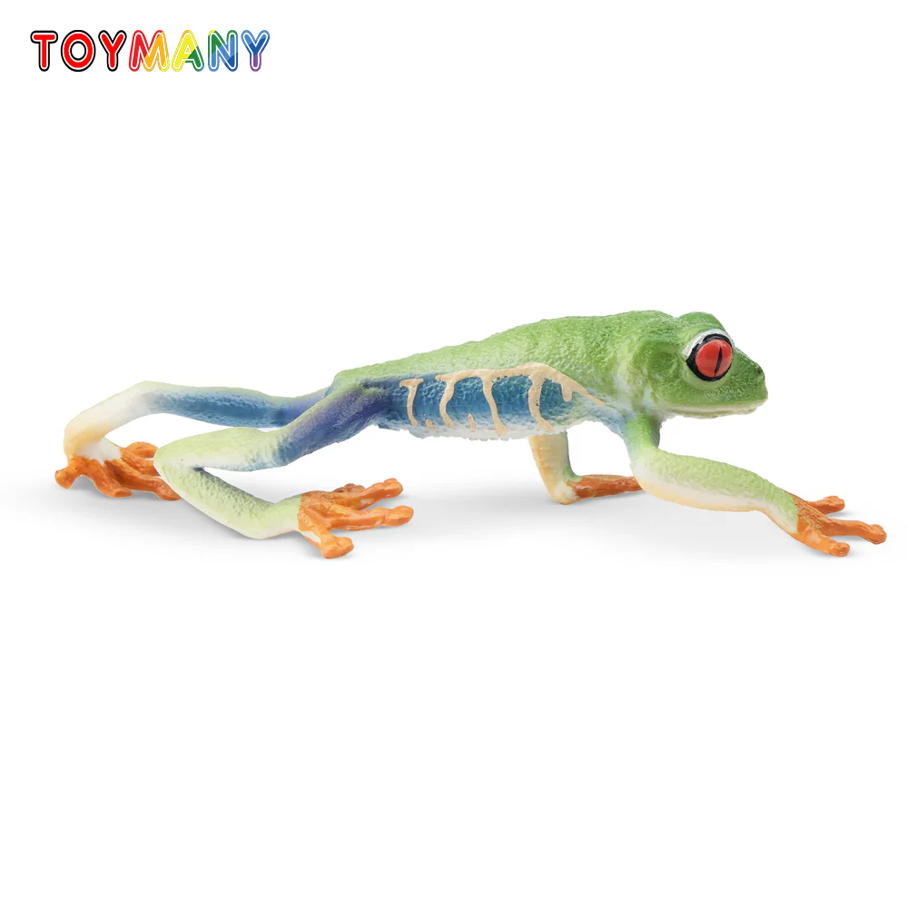 Kids Toys Variety - Toymany Symulacja Czerwonocze Drzewo Żaba Gady