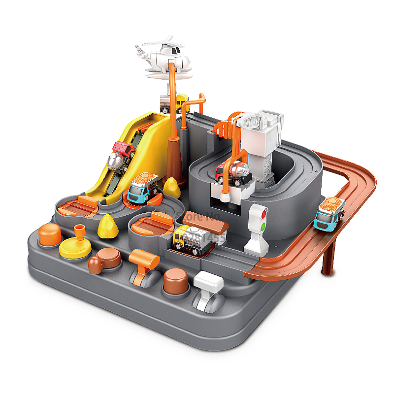 Toy Train Track Set - Hot Racing Model wagonu kolejowego Tor