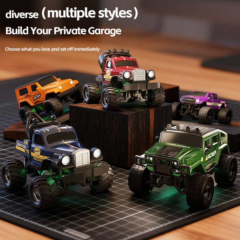 Kids Toys Cycle - 2.4G D00 1:64 Mini RC Samochód