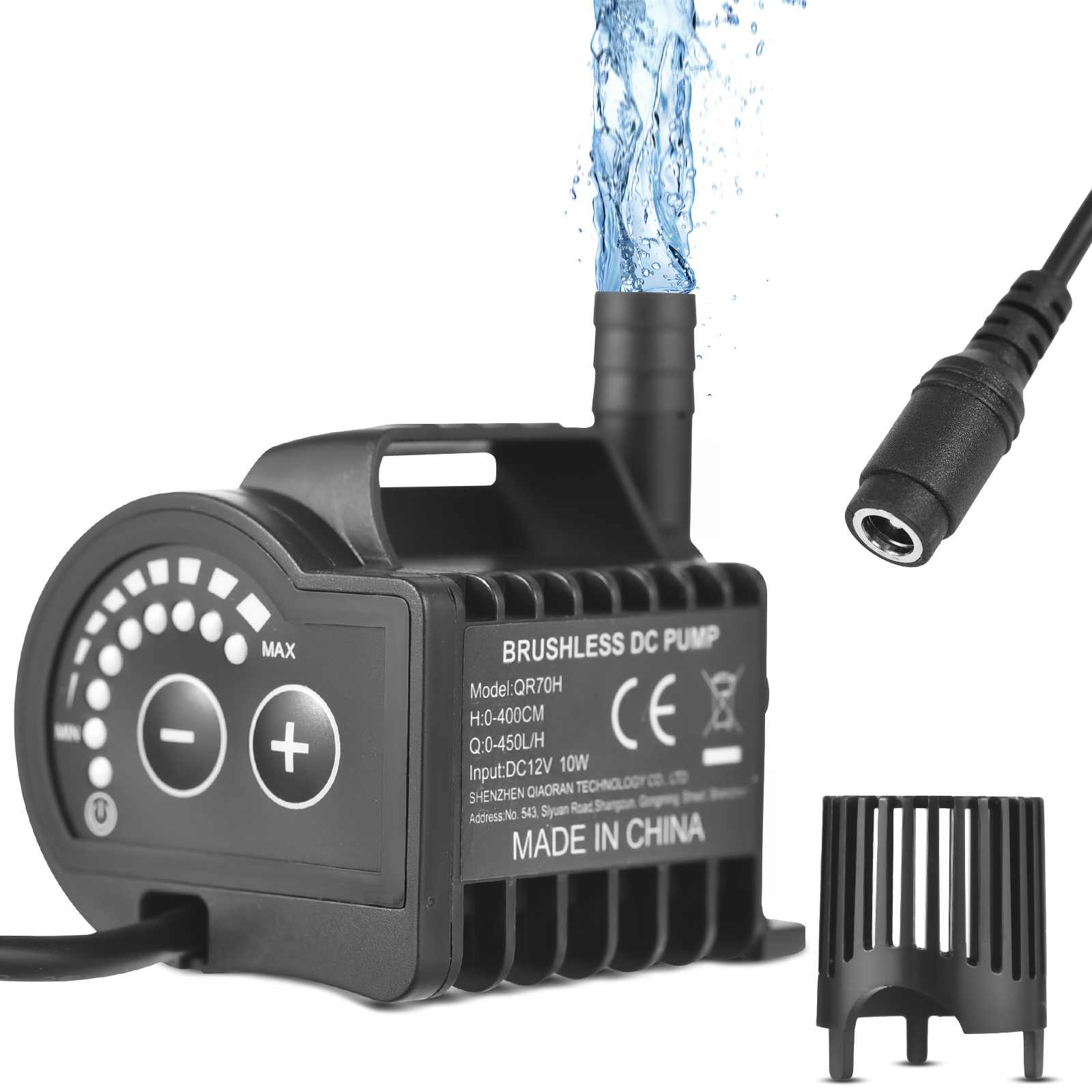Bubble Machine Outdoor - Zatapialna pompa wodna 12 V, 8