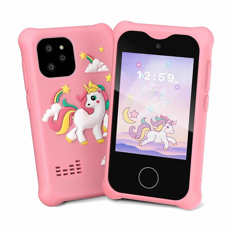 Kids Toys Smartphone - Aparat Cyfrowy Dziecięcy Smartfon Odtwarzacz MP3