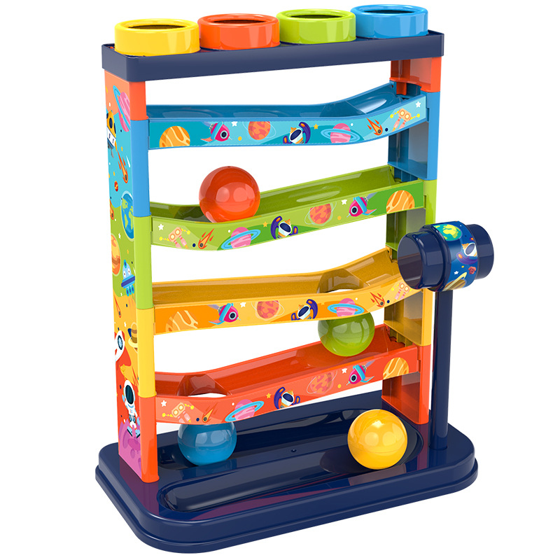 Kolorowe 5-warstwowe zjeżdżaln – Kids Toys Learning recenzja i cena