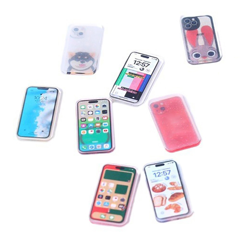 ⑧ 5 szt. Miniaturowe telefony  – Kids Toys Smartphone recenzja i cena