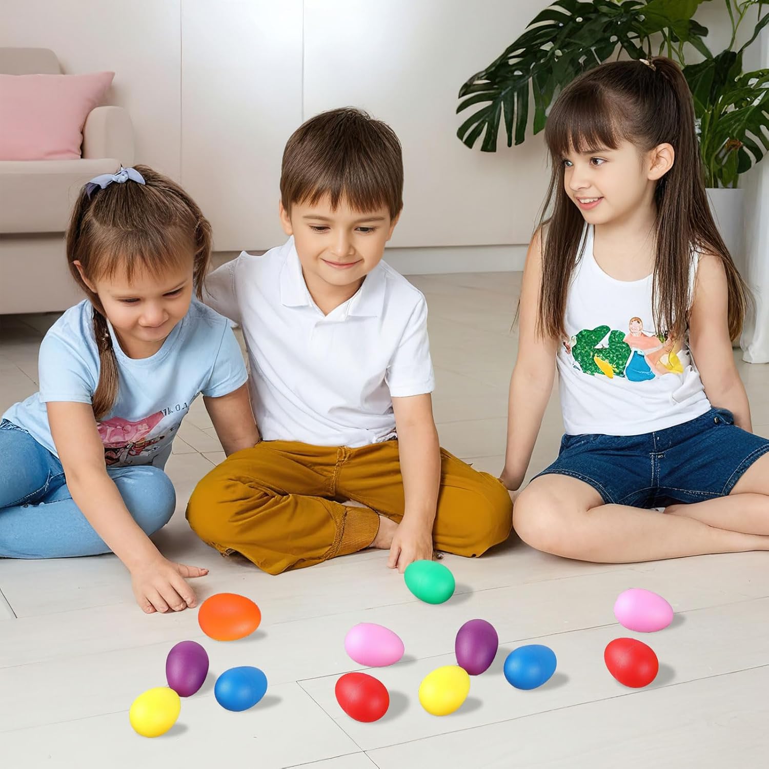 2 szt. Plastikowe jajka perkus – Kids Toys Easter recenzja i cena