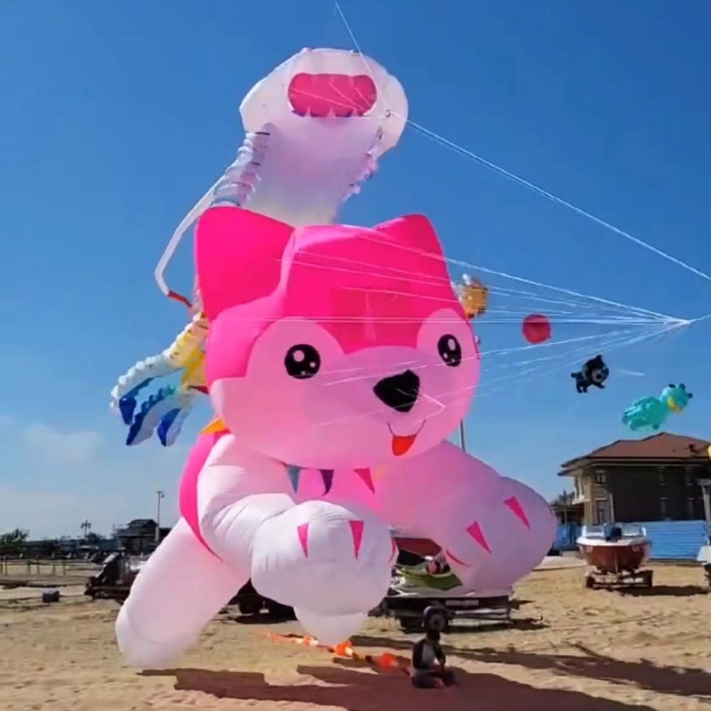 Ogromne latawce dmuchane lataw – Kite Wind Outdoor recenzja i cena