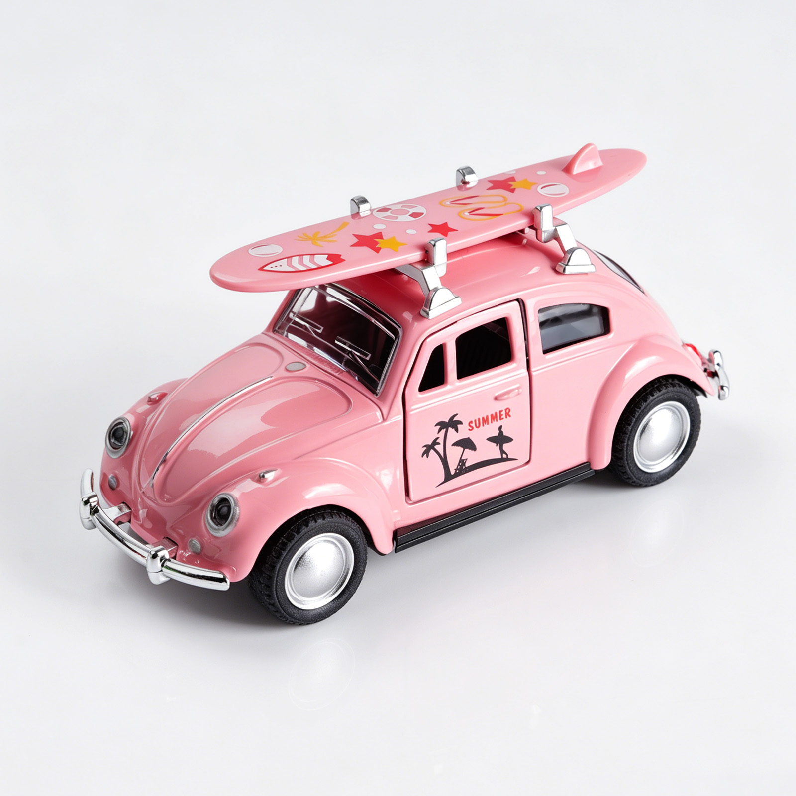1:36 Różowy Volkswagen Beetle  – Kids Y Toys recenzja i cena