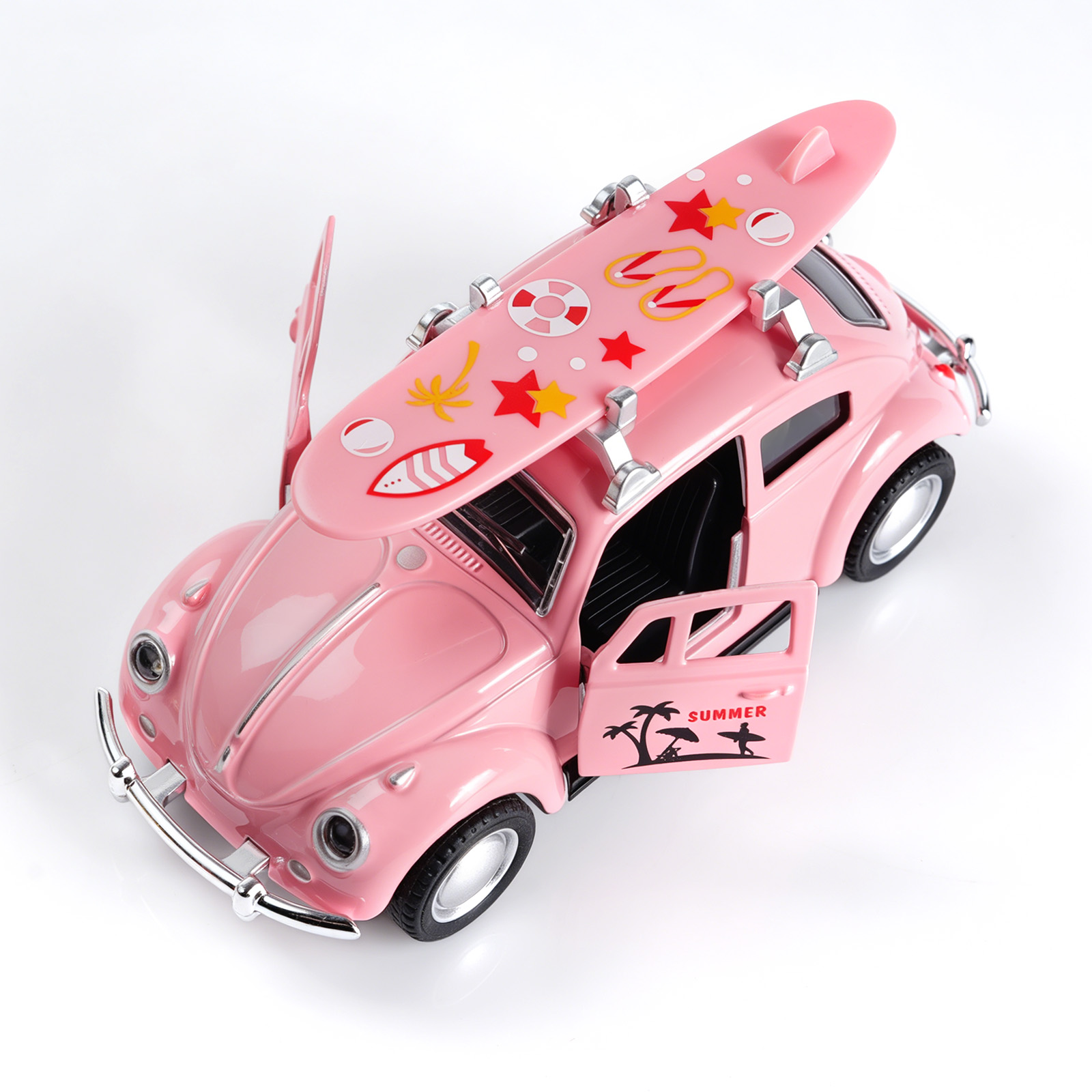 1:36 Różowy Volkswagen Beetle  – Kids Y Toys recenzja i cena