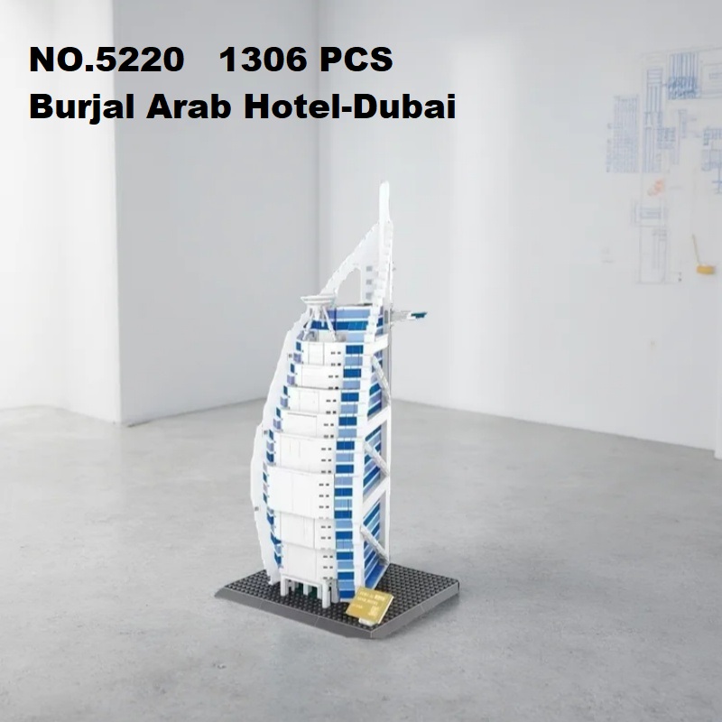 1306 elementów Burj Al Arab Ho – Kids Toys Dubai recenzja i cena