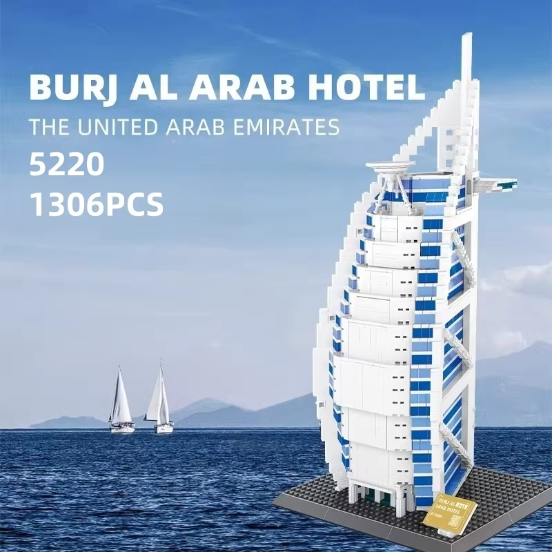 1306 elementów Burj Al Arab Ho – Kids Toys Dubai recenzja i cena