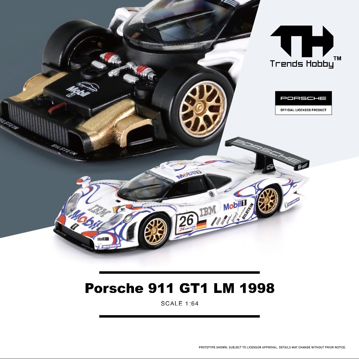 TH 1/64 Porsche 911 GT3 R LeMa – Kids Y Toys recenzja i cena