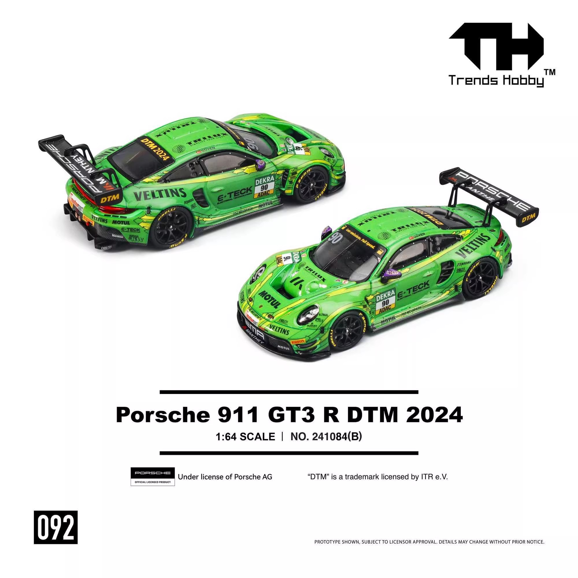 TH 1/64 Porsche 911 GT3 R LeMa – Kids Y Toys recenzja i cena