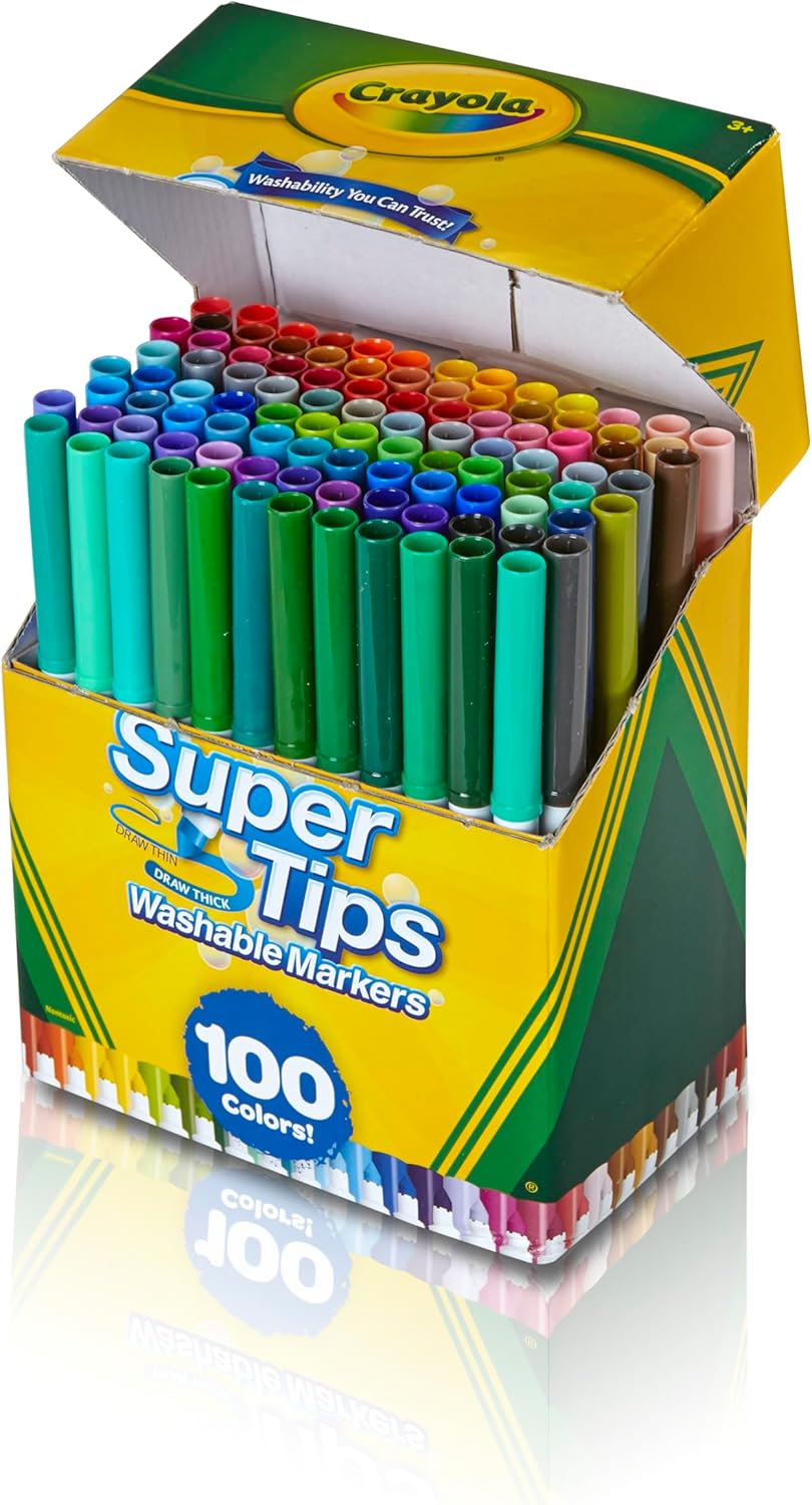 Zestaw markerów Crayola Super  – Crayola Art Supply recenzja i cena
