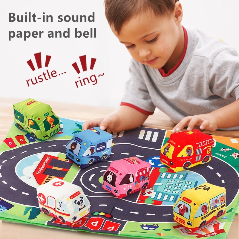 Miękki zestaw zabawek samochod – Kids Toys Learning recenzja i cena