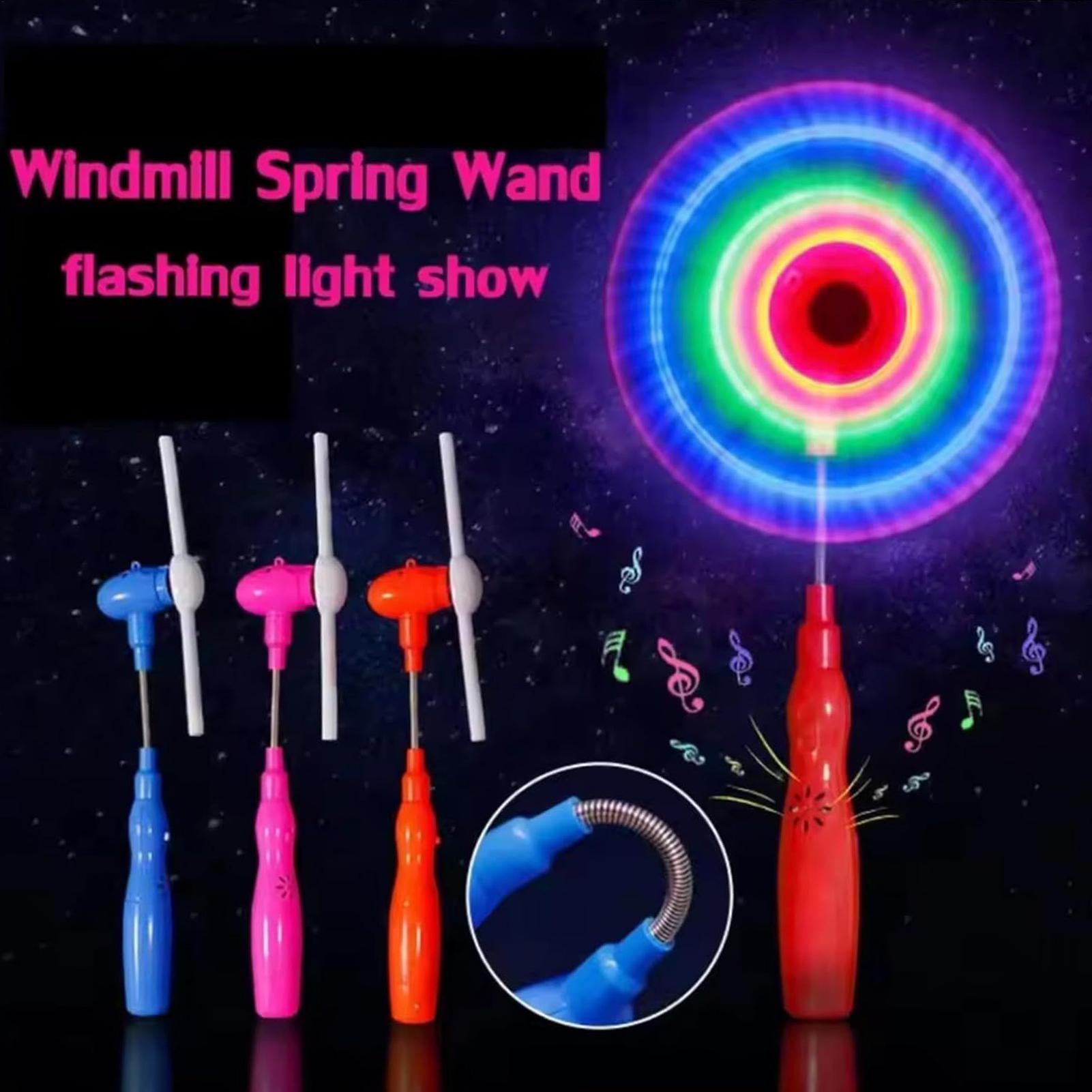 Ręczny LED-owy wiatraczek muzy – Kids Yard Toys recenzja i cena