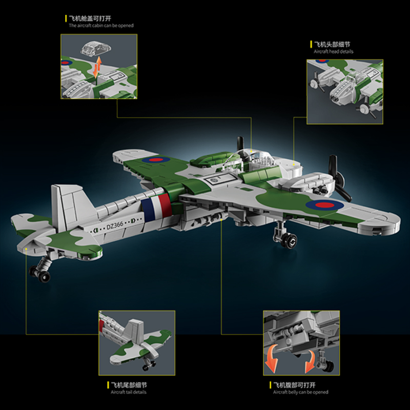 UK Military WW2 De Havilland M – Kids Toys Uk recenzja i cena