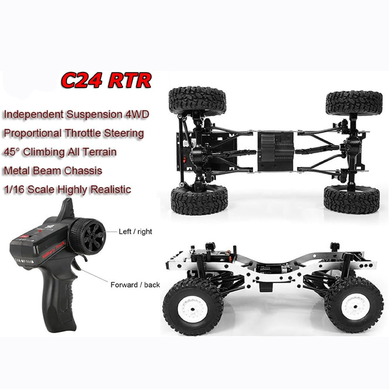 1:16 4WD RC Rock Crawler WPL C – Kids Toys Very recenzja i cena
