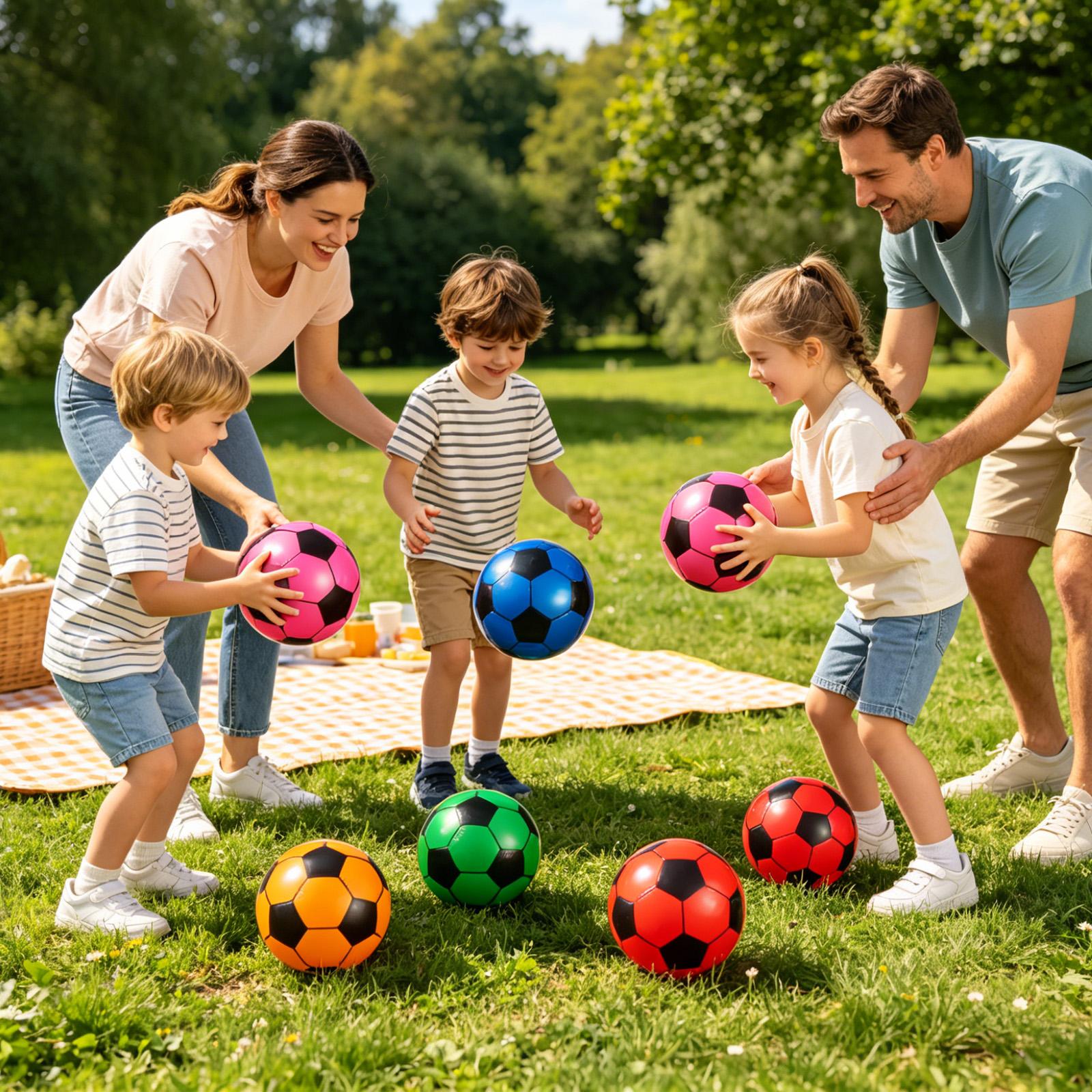 Piłka Nożna Nadmuchiwana 6 Szt – Kids Yard Toys recenzja i cena
