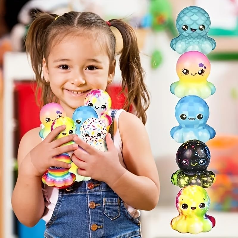 6/12 szt. Ośmiornice - powolne – Kids Toys Easter recenzja i cena